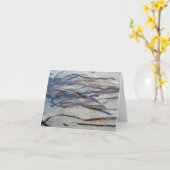 うなぎ草ノートカード カード (黄色い花)