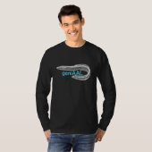 うなぎ言葉ゲームウナギ魚ジッターウナギ Tシャツ (正面フル)