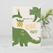 うなりパーティー 動物の誕生日 招待状 (スタンド正面)