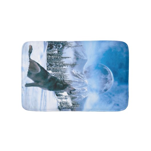 うなり声 バスマット (正面)