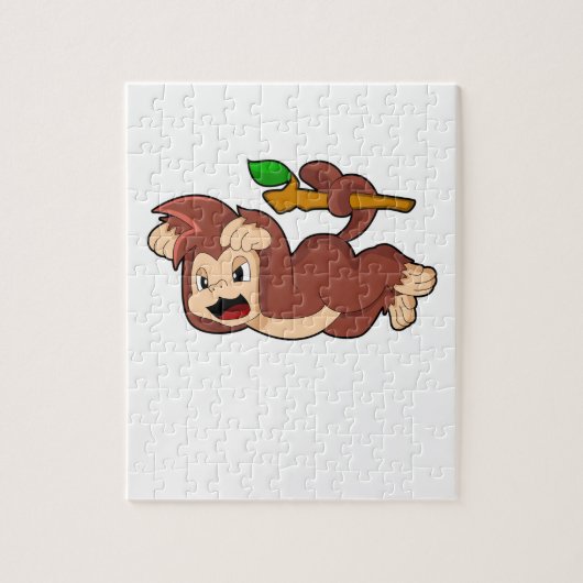 うなり猿 ジグソーパズル (縦)