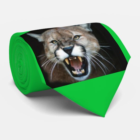 うなるヒョウ ネクタイ (ロール)