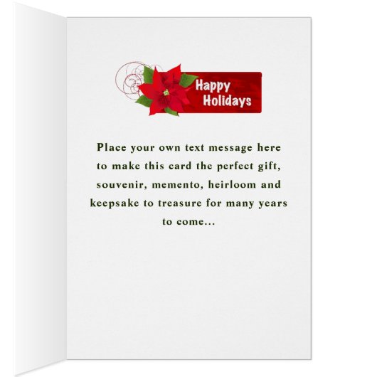 うぬぼれた古い女王：おもしろいゲイクリスマスカード (内側 (右))