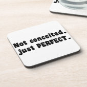 うぬぼれていないだけで完璧 コースター (左側)