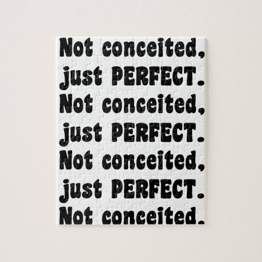 うぬぼれていないだけで完璧 ジグソーパズル (縦)