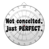 うぬぼれていないだけで完璧 ダーツボード (正面)