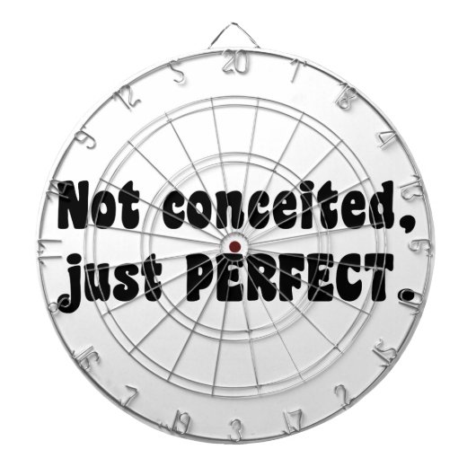 うぬぼれていないだけで完璧 ダーツボード (正面)