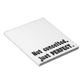 うぬぼれていないだけで完璧 ノートパッド (アングル)