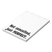 うぬぼれていないだけで完璧 ノートパッド (回転)