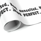 うぬぼれていないだけで完璧 ラッピングペーパー (ロールコーナー)