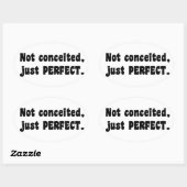 うぬぼれていないだけで完璧 楕円形シール (シート)