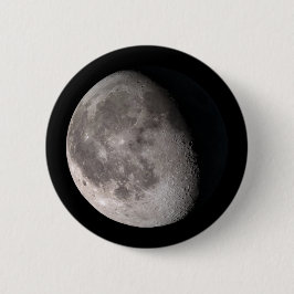 うねくねった月 缶バッジ