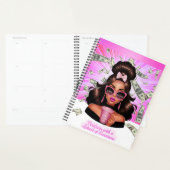 うねりスパイラルノートのスプラッシュで大胆さ プランナー手帳 (ディスプレー)