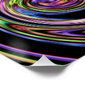 うねり稲妻ズームポスター ポスター (コーナー)