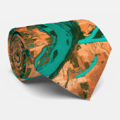 うねるミシシッピー衛星イメージ ネクタイ (ロール)