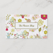 うぶな人花模様 名刺 (正面)