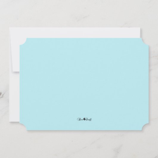 うぶな人魅力的アートハウスウォーミングパーティの招待状 招待状 (裏面)