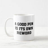 うまいプンが独り言だ コーヒーマグカップ (左)