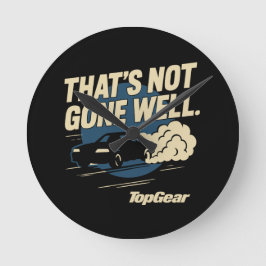 うまくいかなかったTop Gear ラウンド壁時計