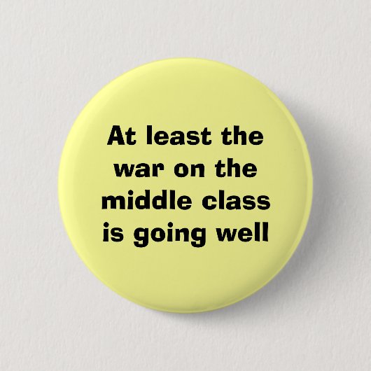 うまくいく中間のclassisで少なくともthewar 缶バッジ (正面)