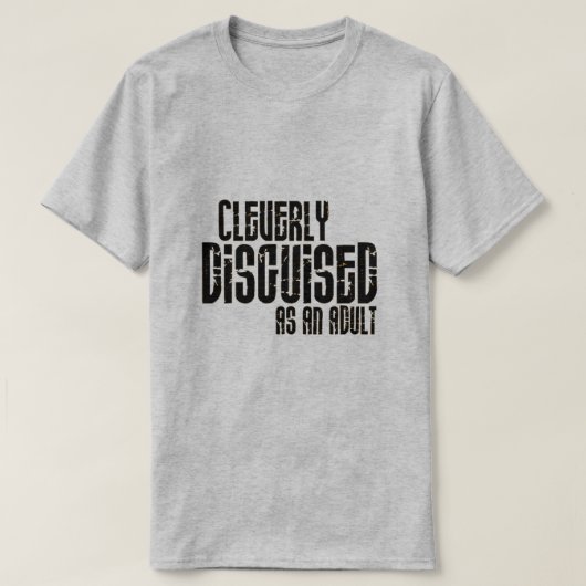 うまく隠して Tシャツ (デザイン正面)