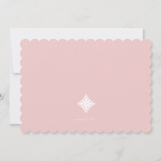 うやうやしい十字の宗教写真の招待状 招待状 (裏面)