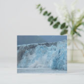 うらなり氷河がアラスカ湾に墜落する ポストカード (スタンド正面)