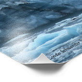 うらなり氷河の爆発！またはカービング フォトプリント            (角)