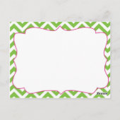 うらやましさで緑 ポストカード (裏面)