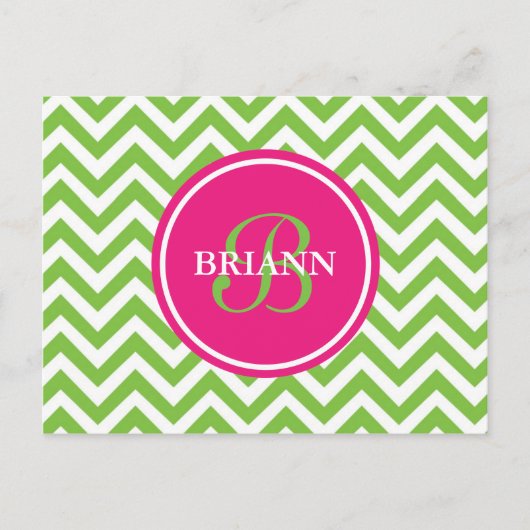 うらやましさで緑 ポストカード (正面)