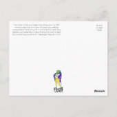 うるう年が久しぶりだ ポストカード (裏面)