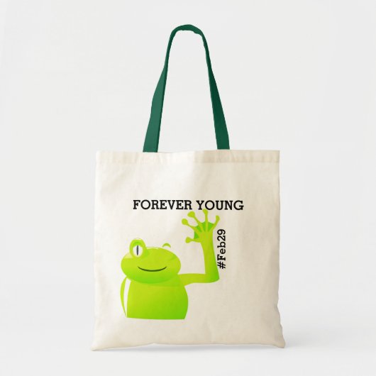 うるう年のうるう日のベビーのトートバック トートバッグ (正面)