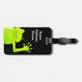 うるう年のうるう日のベビーの荷物のラベル ラゲッジタグ (裏面横)