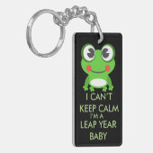 うるう年のうるう日のベビーKeychain キーホルダー (正面左)