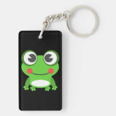 うるう年のうるう日のベビーKeychain キーホルダー (裏面)