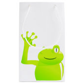 うるう年のうるう日の赤ん坊のギフトバッグ スモールペーパーバッグ (裏面)