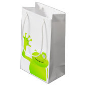 うるう年のうるう日の赤ん坊のギフトバッグ スモールペーパーバッグ (裏面アングル)