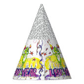 うるう年のパーティーの帽子 パーティーハット (裏面)