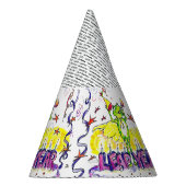 うるう年のパーティーの帽子 パーティーハット (右)