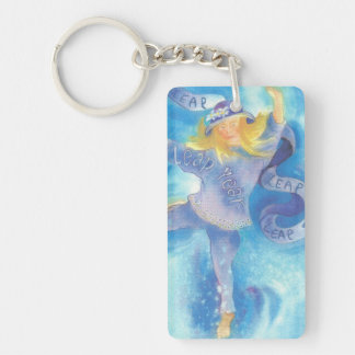 うるう年のリボンのダンサー キーホルダー