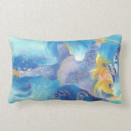 うるう年のリボンのダンサー ランバークッション