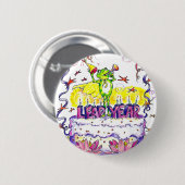 うるう年ボタンのお誕生日ケーキ 缶バッジ (正面&裏面)