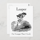 うるう年生まれの誕生日 ポストカード (正面/裏面)