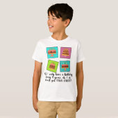 うるう年誕生日 4つのケーキがもらえる? Tシャツ (正面フル)