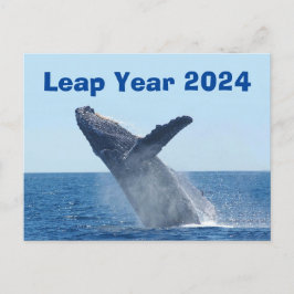 うるう年2024 ポストカード