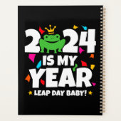 うるう日リーパー2024は私の年2月29日誕生日 プランナー手帳 (裏面)