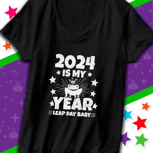 うるう日リープリング2024は私の年2月29誕生日 Tシャツ