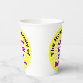 うるう日ロゴ 紙コップ (左)