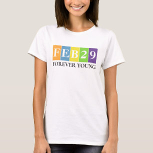うるう日誕生日2月29日うるう年 Tシャツ