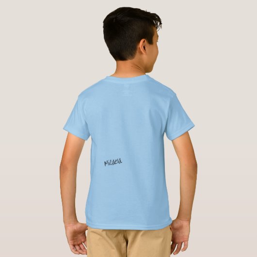 うるう日誕生日 Tシャツ (裏面フル)